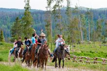 teen trail ride, Vista Verde Luxury Guest Ranch, Colorado