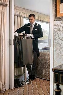 Uniworld's Butler Unpacking Guests Luggages