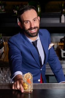 Tim Philips and his winning Antipodes cocktail