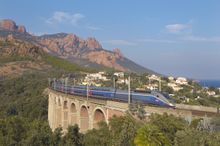 TGV in the south of France
