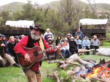 Join the Cowboy sing-along around the campfire