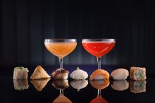 Unlimited saketini and sushi selection includes 3 virgin and 4 types of tipsy ‘tinis served with a bento box of flavorful Japane