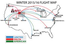 New flights for Jackson Hole Winter 2015/16