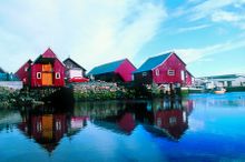 Norway fishing village
