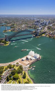 Sydney Harbour aerial