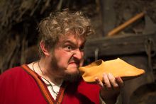 Fastulf the Trader (Stuart Perry) of JORVIK showcases how visitors’ senses will be stimulated during Vikings 4D. 