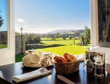 The Garden Room view at The Cavendish Hotel at Baslow