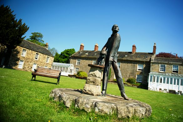 The Cavendish Hotel view from the park