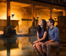 Torch-lit summer evenings at the Roman Baths