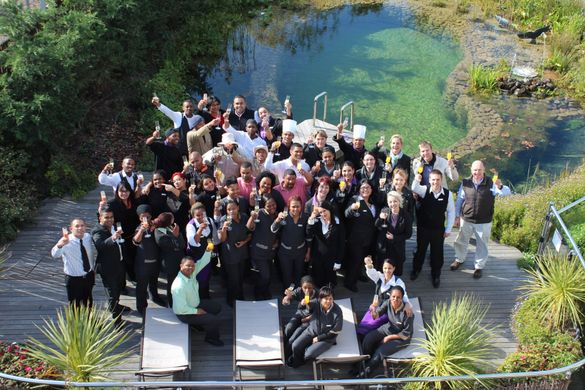 Hotel Verde staff group photo Hotel Verde staff group photo