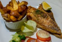 The freshest fish + chips