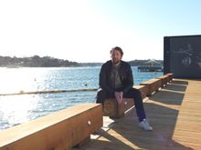 Chef Rene Redzepi on location at Barangaroo, Sydney