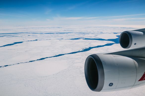 Take in the ultimate view of Antarctica on a special New Year’s Eve flight with Antarctica Flights. More high res images availab