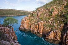 Joy rides through the Horizontal Waterfalls - Aurora Expeditions