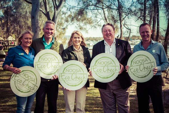 Terri Irwin at the launch of Noosa Eco Check 
