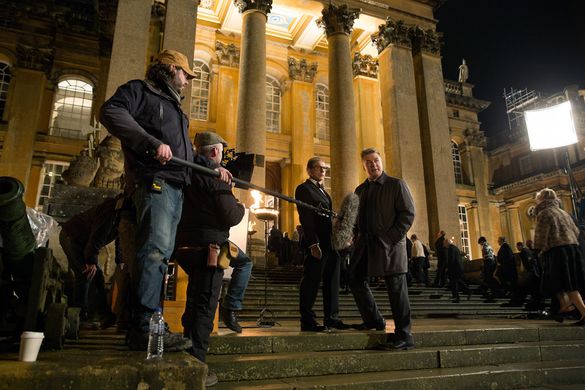 Behind the scenes at Blenheim Palace on the set of Mission: Impossible - Rogue Nation from Paramount Pictures and Skydance Produ