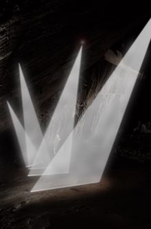 Mock-up of lighting installation, Honister Slate Mine