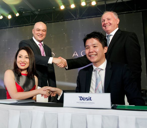 Dusit International and Grand Land, Inc. recently signed an exclusive agreement to manage DusitPrincess Cebu City, Philippines. 