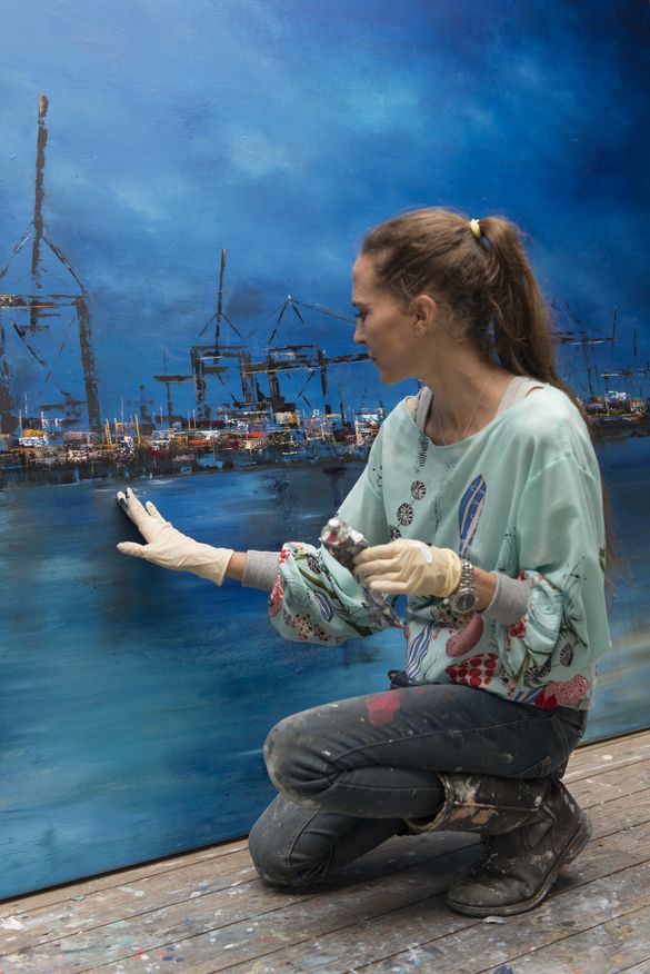 Artist Jeannine Platz - Suite View Art Project 