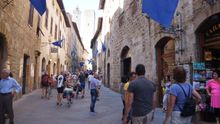 San Gimignano, Tuscany, Via Francigena
