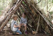 Den building at Calke Park
