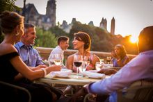 Dining by Parliament Hill, Ottawa Ontario