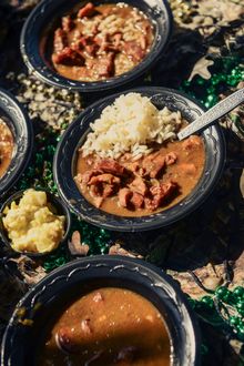 Gumbo Cook-off dishes