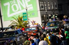 Know Zone: alcohol and tobacco free zone along the Lake Charles Mardi Gras parade route