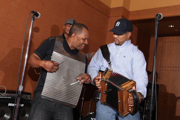 Washboard and Accodion
