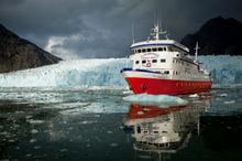 IE guests explore Northern Patagonia aboard the Skorpios II. 
