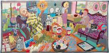 Grayson Perry, Expulsion from Number 8 Eden Close, 2012, from the series The Vanity of Small Differences,wool, cotton, acrylic, 