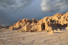 Cathedral Gorge State Park in Nevada
