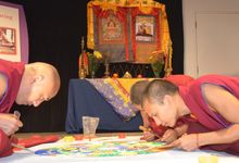 Creation of the Peace Sand Mandala Onsite at The Children's Museum of Indianapolis