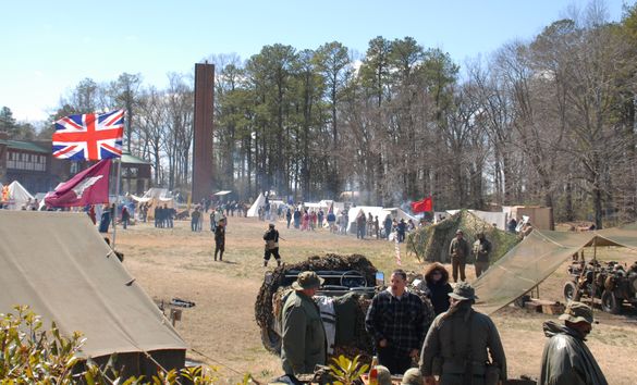 Reenactors cover grounds at Jamestown Settlement