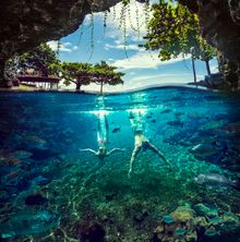 Piula Cave Pool 
