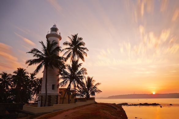 Galle Fort at sunset