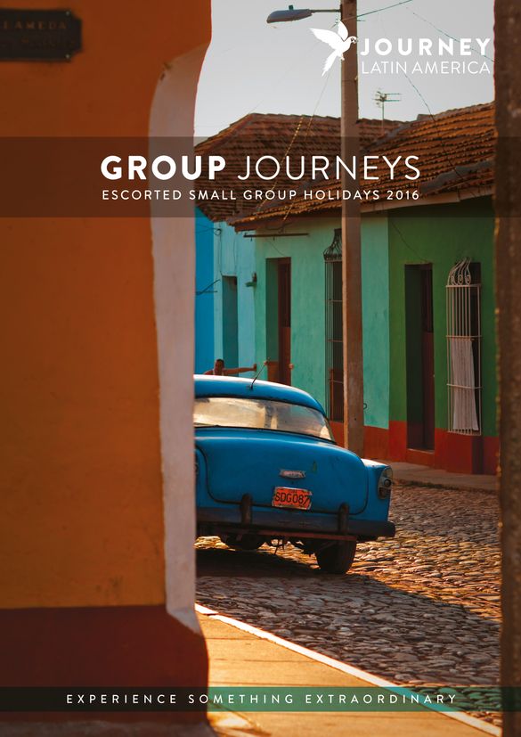2016 Group Tours Brochure - Front Cover