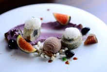 NOBU InterContinental Hong Kong - Autumn in Kyoto Dessert - Kuromame Chiffon