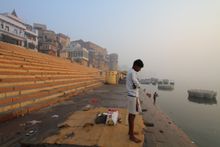 Varanasi at dawn – image by Eric Finley