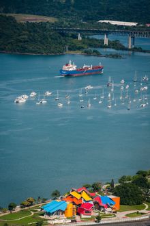 Biomuseo at the entrance of the Panama Canal