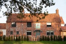 EXTERIOR OF THE CROWN & GARTER, INKPEN, BERKSHIRE