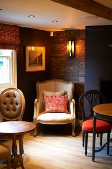 Interior of the Crown & Garter Pub and Restaurant 