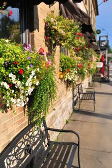 Charming Main Street, Eastern Ontario, Canada