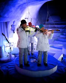 Ice Concert in Lulea