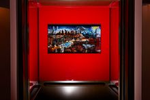 Hotel Vagabond Elevator Art