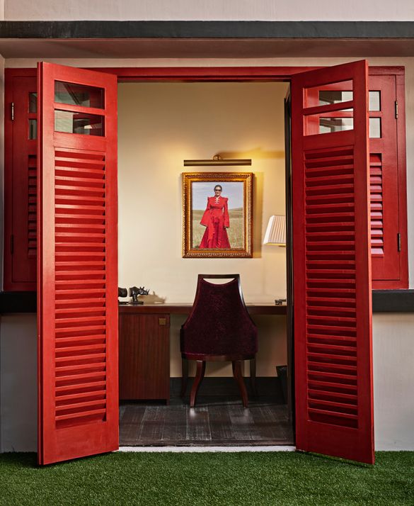 Room with Courtyard Access