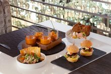 A Bit of This & That to Share – A quartet of lobster appetizers served per table