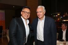 Barney Cheng & Alain Ducasse at SPOON by Alain Ducasse