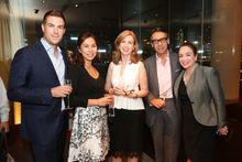 Michel Lamuniere, Tamara Lamuniere, Sharon Li, Alain Li & Carole Klein