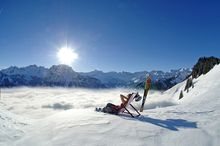 Engelberg Sunlounger Above Clouds